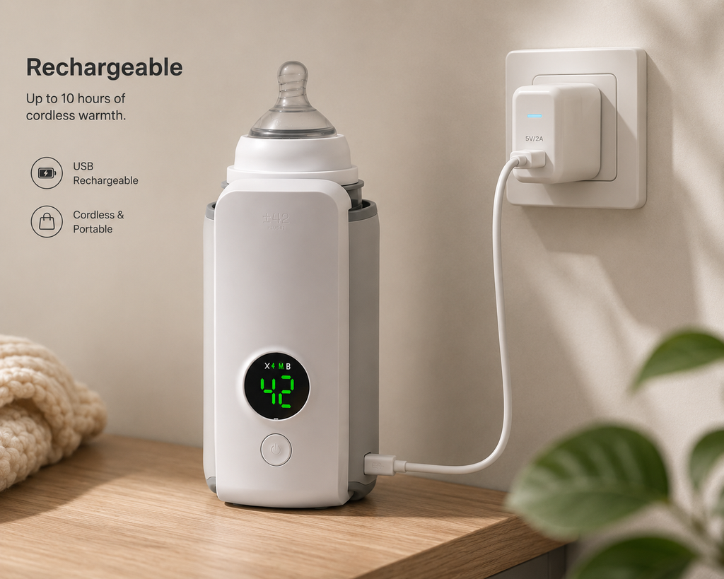 Warmly Portable Baby Bottle Warmer