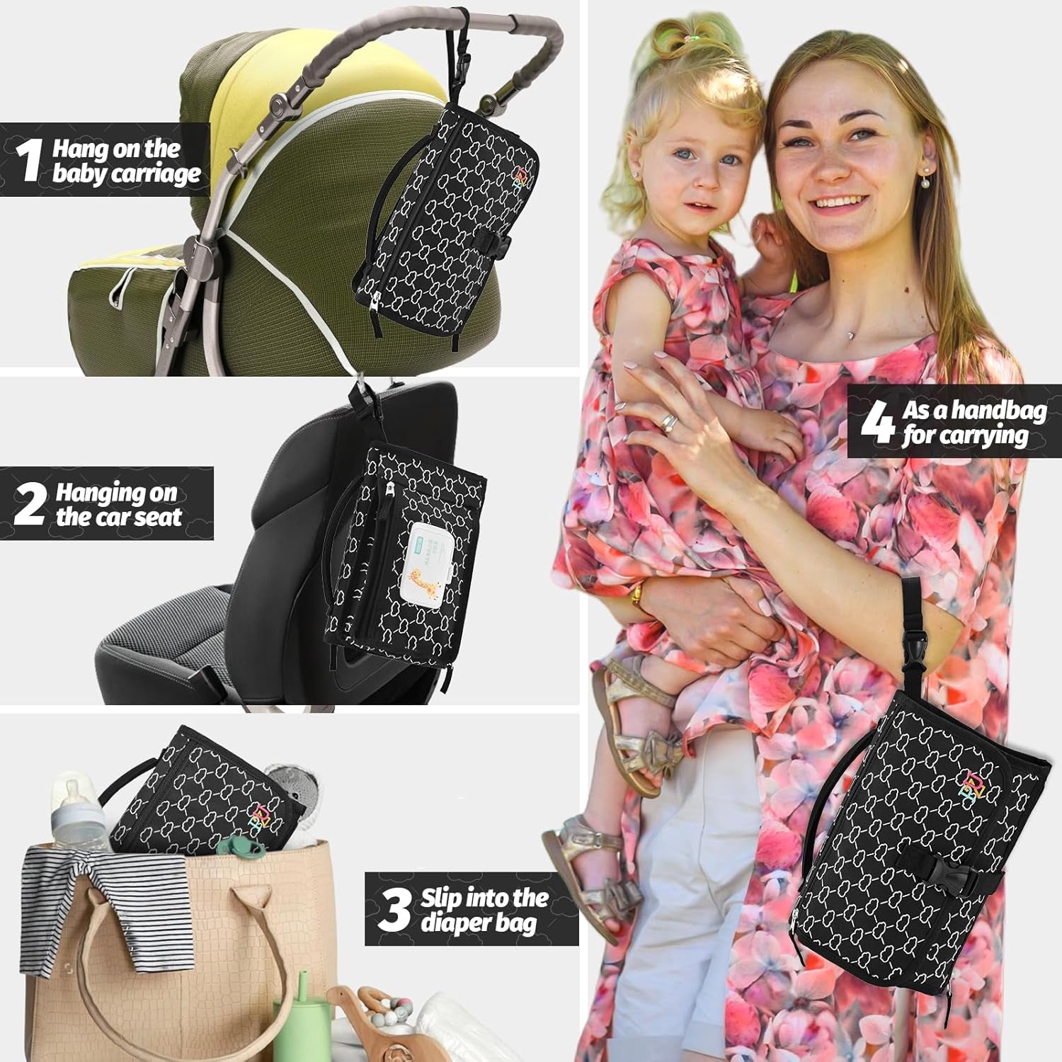 Portable Diaper Changing Pad 